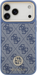 Панель Guess 4G Strass Logo MagSafe для iPhone 17 Pro Max Blue (3666339529451) - зображення 3