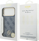 Панель Guess 4G Strass Logo MagSafe для iPhone 17 Pro Max Blue (3666339529451) - зображення 8