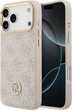 Панель Guess 4G Strass Logo MagSafe для iPhone 17 Pro Max Pink (3666339529611) - зображення 1