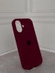 Чехол Premium Silicone Case Full для iPhone 17 Marsala - изображение 2