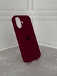 Чехол Premium Silicone Case Full для iPhone 17 Marsala - изображение 3