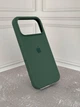 Чохол Premium Silicone Case Full для iPhone 17 Pro Pine Green - зображення 3