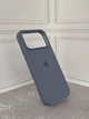 Чехол Premium Silicone Case Full для iPhone 17 Pro Max Lavender Gray - изображение 3