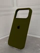 Чохол Premium Silicone Case Full для iPhone 17 Pro Army Green - зображення 2