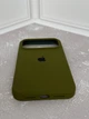 Чохол Premium Silicone Case Full для iPhone 17 Pro Army Green - зображення 4