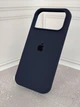 Чехол Premium Silicone Case Full для iPhone 17 Pro Max Dark Blue - изображение 1