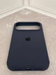 Чехол Premium Silicone Case Full для iPhone 17 Pro Max Dark Blue - изображение 4