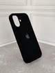 Чехол Premium Silicone Case Full для iPhone 17 Black - изображение 3