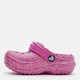 Детские кроксы-сабо утепленные для девочки Crocs Classic Lined Glitter Clog T 207463-6WY 27-28 (C10) Розовые (196265885848) - изображение 3