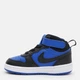 Детские высокие кеды для мальчика Nike Court Borough Mid 2 (Tdv) CD7784-404 25 Game Royal/Black-White (197594240261) - изображение 3
