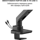 Настільна стійка OfficePro MA801B 17-49" Black (MA801B) - зображення 6