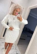 Fashions • В'язаний костюм Злата Fashions 42-52 молоко (314-нс) - зображення 4