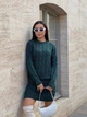 Fashions • В'язаний костюм Злата Fashions 42-52 смарагдовий (314-нс) - зображення 1