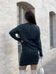 Fashions • В'язаний костюм Злата Fashions 42-52 смарагдовий (314-нс) - зображення 2