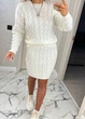 Fashions • В'язаний костюм Злата Fashions 42-52 молоко (314-нс) - зображення 9