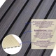 Декоративна рейка Sticker Wall SW-00001871 3000х150х9 мм дерево сіра - зображення 2