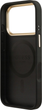 Панель Guess 4G Strass Logo & Big Strap Metal Buttons MagSafe для iPhone 17 Pro Black (3666339550820) - зображення 7