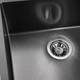 Кухонна мийка GRANADO Under Top Max Steel S201 530x430 мм Black Textures - зображення 4