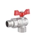 Кран кульовий «Американка» Thermo Alliance Forte 3/4" кутовий SF221W20 - зображення 1