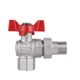 Кран шаровой "Американка" Thermo Alliance Forte 1/2" угловой SF221W15 - изображение 5