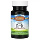 Комплекс Витамин D3+K2 Carlson Labs Vitamin D3 + K2, 50 mcg (2000 IU) + 90 mcg 30 Veg Caps CAR-10600 - изображение 1