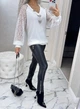 Fashions • Кофта жіноча Palmer Fashions 52-56 білий (#496-ел) - зображення 5