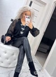 Fashions • Кофта жіноча Palmer Fashions 58-60 чорний (#496-ел) - зображення 8