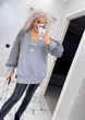 Fashions • Кофта женская Ариадна Fashions 46-50 серый (#456/а-ел) - изображение 7