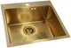 Кухонная мойка стальная GRANADO Galera S201 498x498 мм Gold Honeycomb - изображение 3