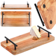 Taca do serwowania Vilde drewniana z uchwytami 30 x 5 x 15.5 cm (8721037187671) - obraz 3