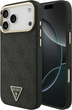 Панель Guess 4G Triangle Logo MagSafe для iPhone 17 Pro Max Black/Gold (3666339520984) - зображення 1