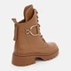 Женские зимние берцы кожаные высокие Teona 411 36 Рыжие (ROZ6501054958) - изображение 5
