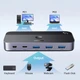 Спліттер Ugreen CM662 USB 3.0 Sharing Switch 2 In 4 Out Black (15705_1) - зображення 2