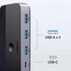 Спліттер Ugreen CM662 USB 3.0 Sharing Switch 2 In 4 Out Black (15705_1) - зображення 3