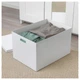 Коробка з кришкою IKEA (ІКЕА) TJENA 35х50х30см біла (903.743.49) - зображення 2