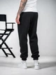 Мужские теплые спортивные штаны Teamv OVERSIZE 3 Черные S - изображение 5