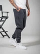 Мужские теплые спортивные штаны Teamv OVERSIZE 3 Графит S - изображение 6