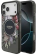 Etui Guess IML Flowers Pearl Strap MagSafe do iPhone 17 Pro Max Czarny - obraz 2