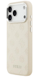 Панель Guess Peony Hot Stamp ScriptMagSafe для iPhone 17 Pro Beige - зображення 2