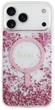 Etui Guess Resin Bottom Glitter MagSafe do iPhone 17 Pro Różowy - obraz 2