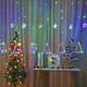 LED гирлянда новогодняя Christmas tree цвет RGB 8 режимов от 220В - изображение 2