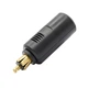 Автомобильный адаптер переходник для евро розетки 12 В-24 В в прикуриватель (adapter12-24v) - изображение 1