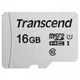 Карта памяти Transcend microSDHC 300S 16 GB UHS-I (TS16GUSD300S) [36137] - изображение 1