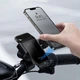 Автодержатель с беспроводной зарядкой Baseus Smart Solar Power Wireless Cycling Electric Holder Black (SUZG010001) [85330] - изображение 6