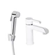 Змішувач для раковини Qtap Grand (з гігієнічним душем) QTGRA272CRW45671 Chrome/White - зображення 1