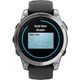 Смарт-часы Garmin Fenix E 47mm AMOLED Stainless Steel with Black Silicone Band (010-03025-02/00) [116559] - изображение 5