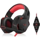 Игровые наушники REAL-EL GDX-8000 Vibration Surround 7.1 Backlit Black/Red (EL124100017) [112567] - изображение 3