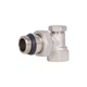 Кран радиаторный Thermo Alliance Base 1/2" ВН с антипротечкой угловой SD229W15 - изображение 1