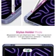 Чехол ArmorStandart Y-Type PEN для Apple iPad Air 10.9" (2020-2022)/Air 11" (2024-2026)/Pro 11" (2020-2022) Purple (ARM77527) [142421] - изображение 4