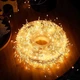 Гирлянда Хвойная лапа 50 метров 1500 LED USB Роса Мишура, теплый белый + пульт - изображение 4